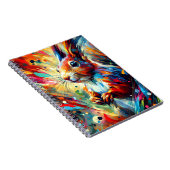 Carnet tourbillon écureuil scintillant (Côté Droit)