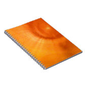 Carnet Tourbillon orange éclairé (Côté Droit)