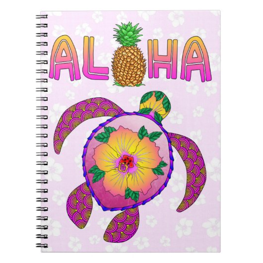 Carnet Tourelle tropicale d'Aloha (Devant)