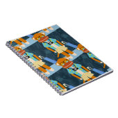 Carnet Tourist Sock Monkey Motif (Côté Droit)