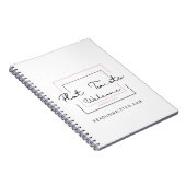 Carnet Tournage du tracé (Côté Droit)