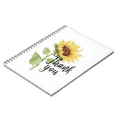 Carnet Tournesol (Côté gauche)