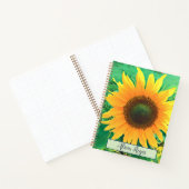 Carnet tournesol (Intérieur)