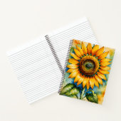 Carnet Tournesol (Intérieur)