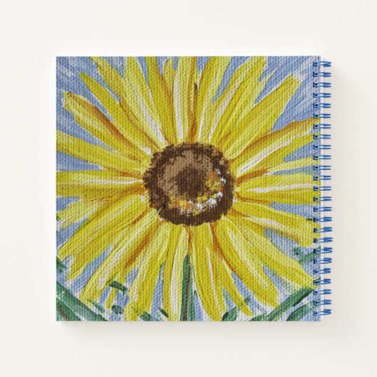 Carnet tournesol (Dos)