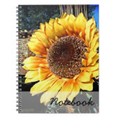 Carnet tournesol (Devant)