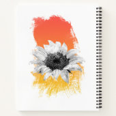 Carnet Tournesol aquarelle (Dos)