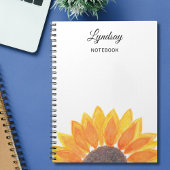 Carnet Tournesol aquarelle