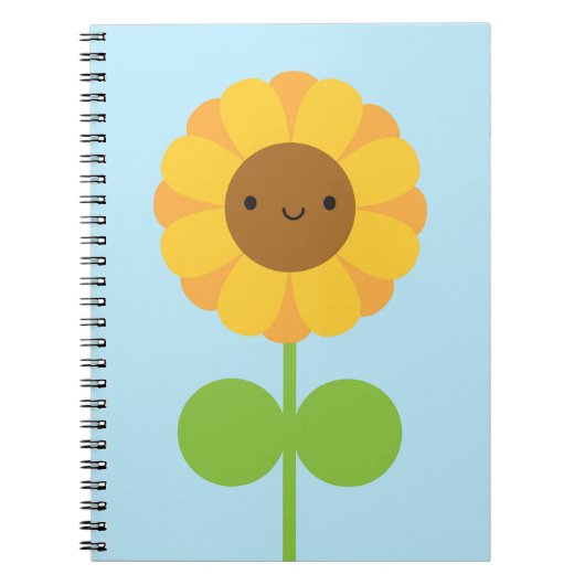 Carnet Tournesol de Kawaii (Devant)