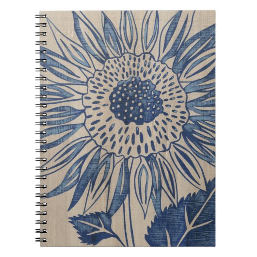 Carnet Tournesol d'Indigo (Devant)