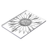 Carnet Tournesol illustré (Côté gauche)