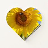 Carnet Tournesol jaune (Dos)