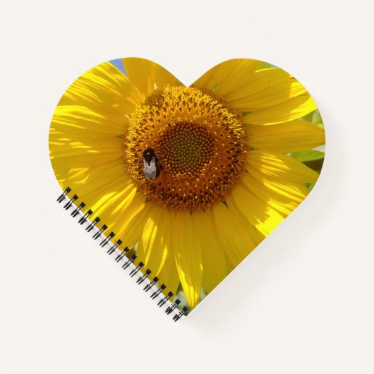 Carnet Tournesol jaune (Devant)