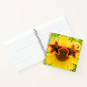 Carnet Tournesol jaune avec lunettes de soleil (Intérieur)