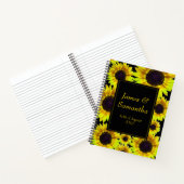 Carnet Tournesol jaune vif et joyeux - Planificateur (Intérieur)