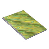 Carnet Tournesol Jaune Wavy Texture (Côté Droit)