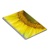Carnet Tournesol lumineux (Côté Droit)