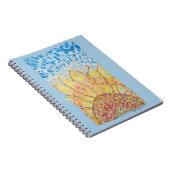Carnet Tournesol Radiant Bloom (Côté Droit)