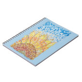 Carnet Tournesol Radiant Bloom (Côté gauche)