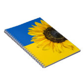 Carnet Tournesol ukrainien au drapeau (Côté Droit)