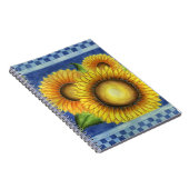 Carnet Tournesols (Côté Droit)