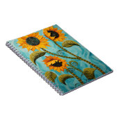 Carnet Tournesols (Côté Droit)
