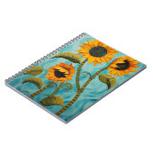 Carnet Tournesols (Côté gauche)
