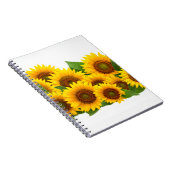 Carnet Tournesols (Côté Droit)