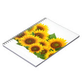 Carnet Tournesols (Côté gauche)