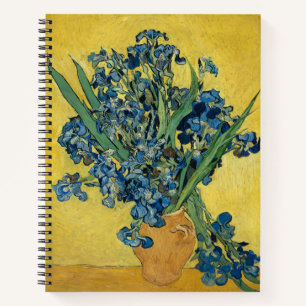 Carnet Tournesols de Van Gogh - Art bleu et jaune audacie
