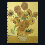 Carnet Tournesols de Vincent van Gogh |, 1888<br><div class="desc">Nombre de collection d'image :  BAL970 tournesols,  1888 (huile sur la toile). Gogh,  huiles de fourgon de Vincent 1853-90) (sur la toile. National Gallery,  Londres,  R-U.  1888</div>
