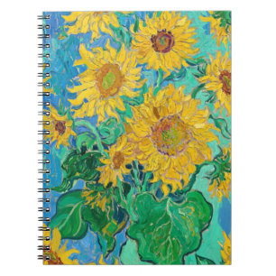 Carnet Tournsoleils de Van Gogh Fleurs Jaunes Floral