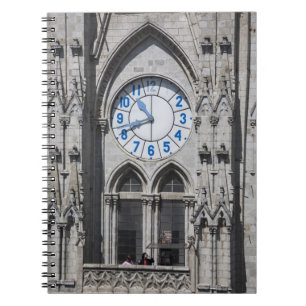 Carnet Tours horloges à la Basilique nationale, Équateur