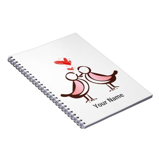 Carnet tourterelle douce (Côté Droit)