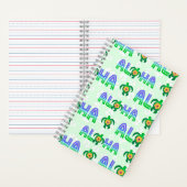 Carnet Tourterelle tropicale verte (À l'intérieur)