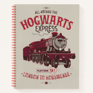 Carnet Tous à bord de l'Express Hogwarts