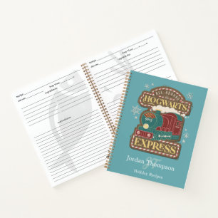 Carnet Tous à bord du cookie de Noël du train HOGWARTS™ E