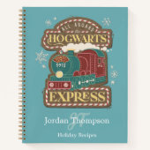 Carnet Tous à bord du cookie de Noël du train HOGWARTS™ E (Devant)