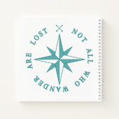 Carnet Tous ceux qui errent ne sont pas perdus (Dos)