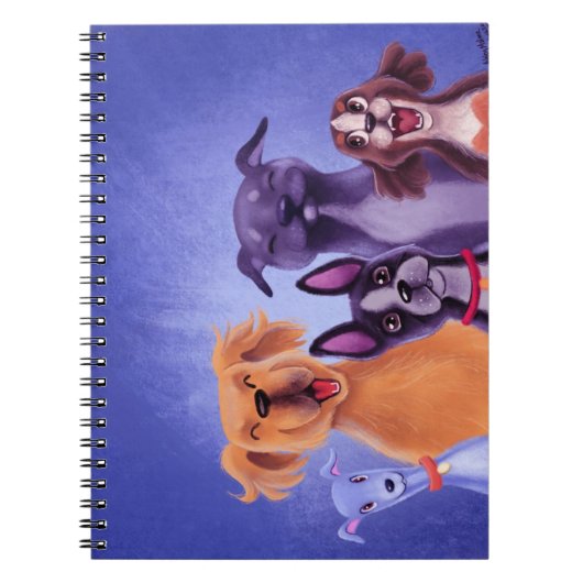 Carnet Tous les chiens (Devant)