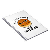 Carnet Tous mes petits pains sont intentionnels Jeu de mo (Côté Droit)