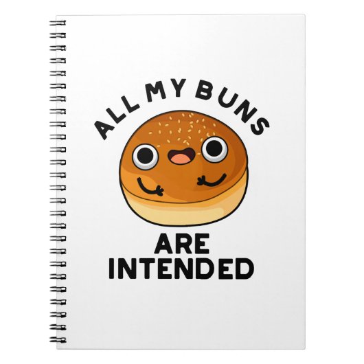 Carnet Tous mes petits pains sont intentionnels Jeu de mo (Devant)