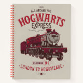 Carnet Tout À Bord De L'Express Hogwarts (Devant)