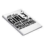 Carnet Tout Ce Que Cette Fille S'Occupe De C'Est Le Volle (Côté Droit)