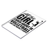 Carnet Tout Ce Que Cette Fille S'Occupe De C'Est Le Volle (Côté gauche)