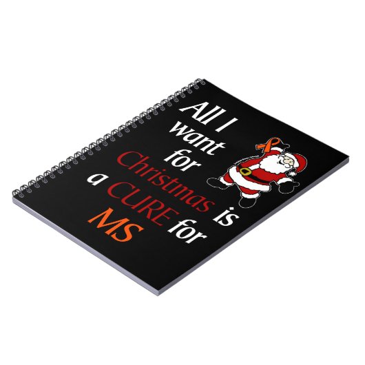 Carnet Tout ce que je veux pour Noël/Père Noël...MS Carne (Côté gauche)