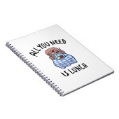 Carnet Tout ce qu'il vous faut c'est le déjeuner (Côté Droit)