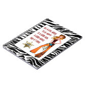 Carnet "Tout ce qu'une fille a besoin d'être heureuse est (Côté gauche)