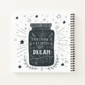 Carnet Tout Commence Par Un Rêve (Dos)