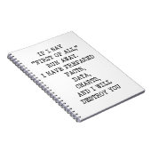 Carnet Tout d'abord Funny Mug Office Cadeau Coworker Cade (Côté Droit)